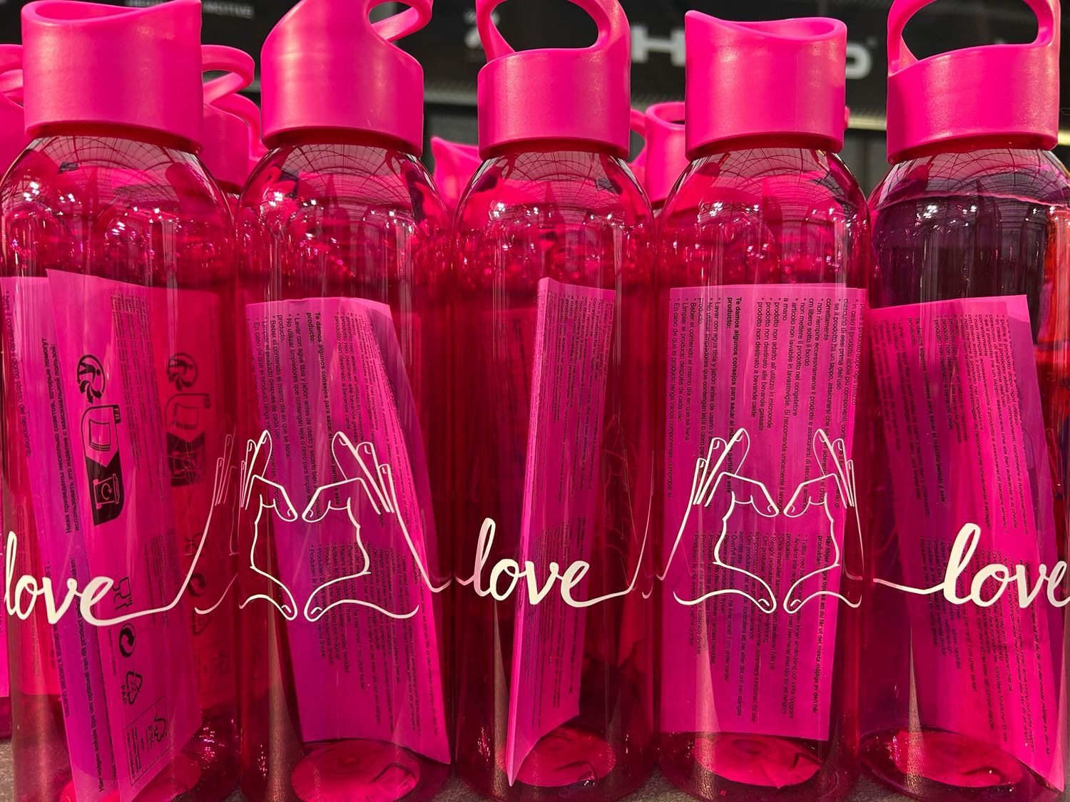 Waterfles LOVE Waterfles LOVE