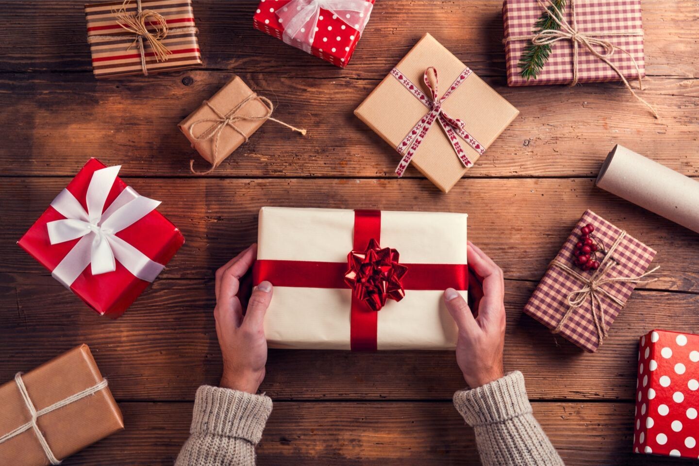 Gifts wrapped with love