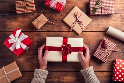 Gifts wrapped with love