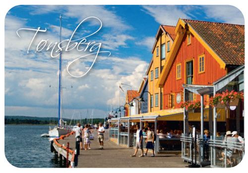 Kjøleskapsmagnet Tønsberg