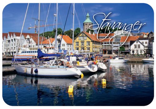 Kjøleskapsmagnet Stavanger