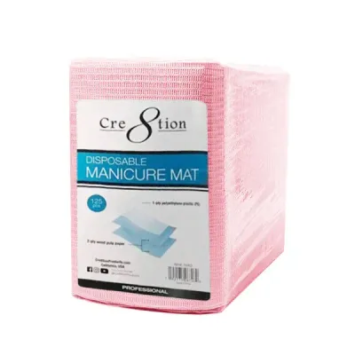 Cre8tion Disposable Manicure Mat 125pcs./ pack