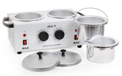 NudeU Professional Double Wax Warmer (2x400ml capacity)