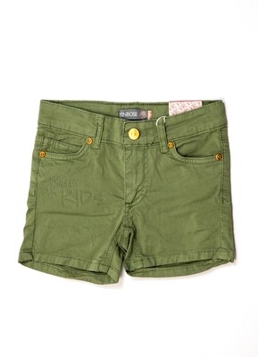 Oil green, kurze Hose