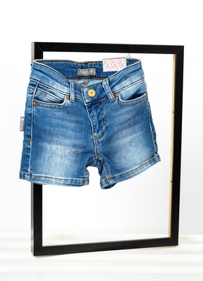 Light blue denim, Jeanshose, kurz