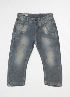Grau, Jeanshose