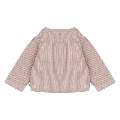 Strickjacke in hellrosa
