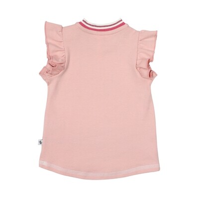 T-Shirt in rosa mit Flamingo