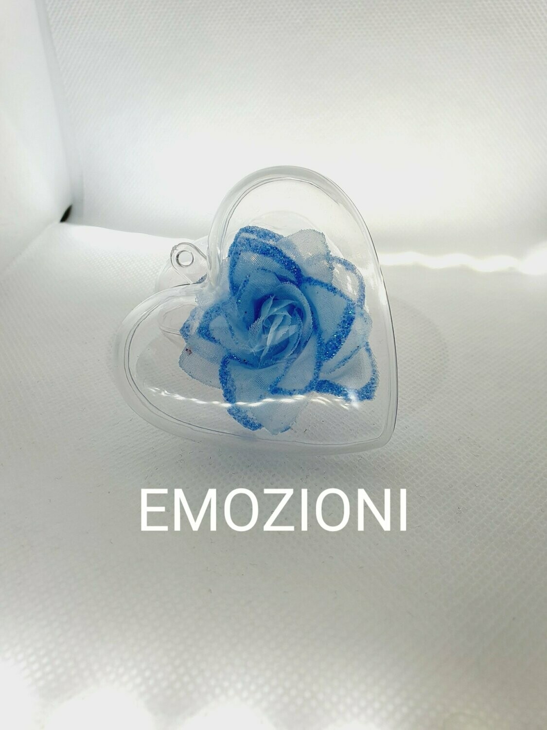 HEART BOX BLUE (mit oder ohne Schokolinsen)