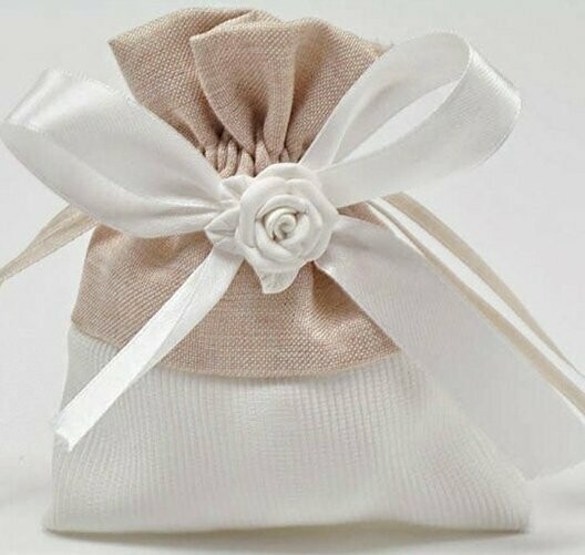 Organza Beutel mit Bume