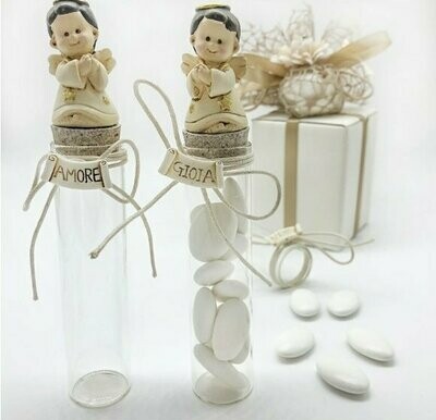 Reagenzglas mit Engel