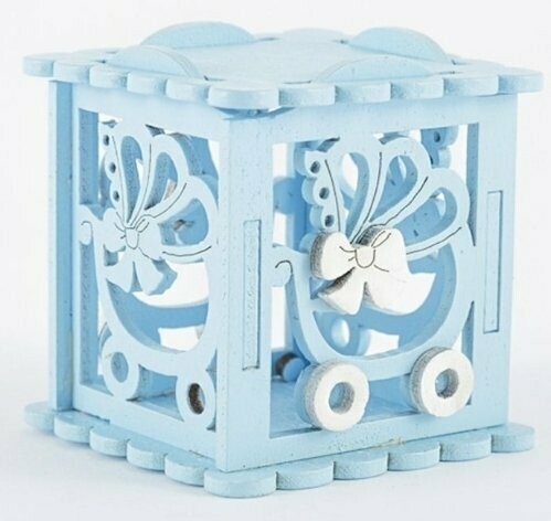 Blaue Baby Box