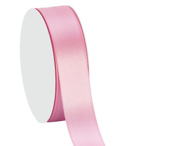 Satinband Rosa