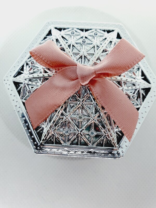 HEXAGON BOX ROSE