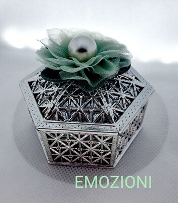 HEXAGON BOX GREEN