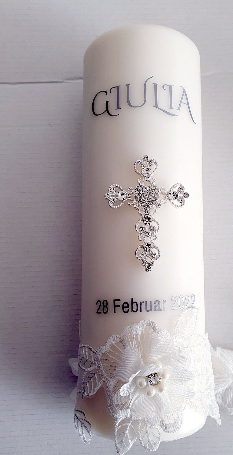 INFINITY FLOWER KERZE