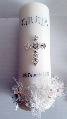 INFINITY FLOWER KERZE