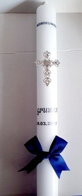 SCHLICHTE KOMMUNIONSKERZE