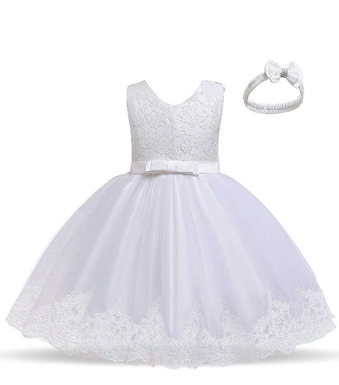 PRINCESS WHITE TAUFKLEID