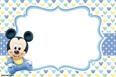 BABY MICKEY MOUSE STIFTESET