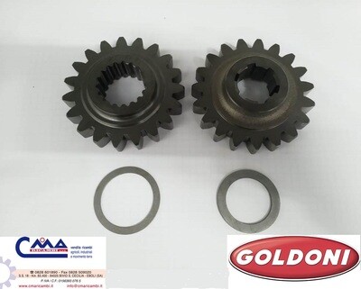 Kit modifica ingranaggi presa di forza Goldoni