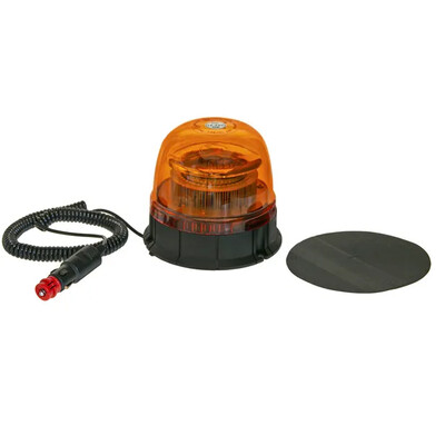 Lampeggiante a LED 24W magnetico con presa 12/24V
