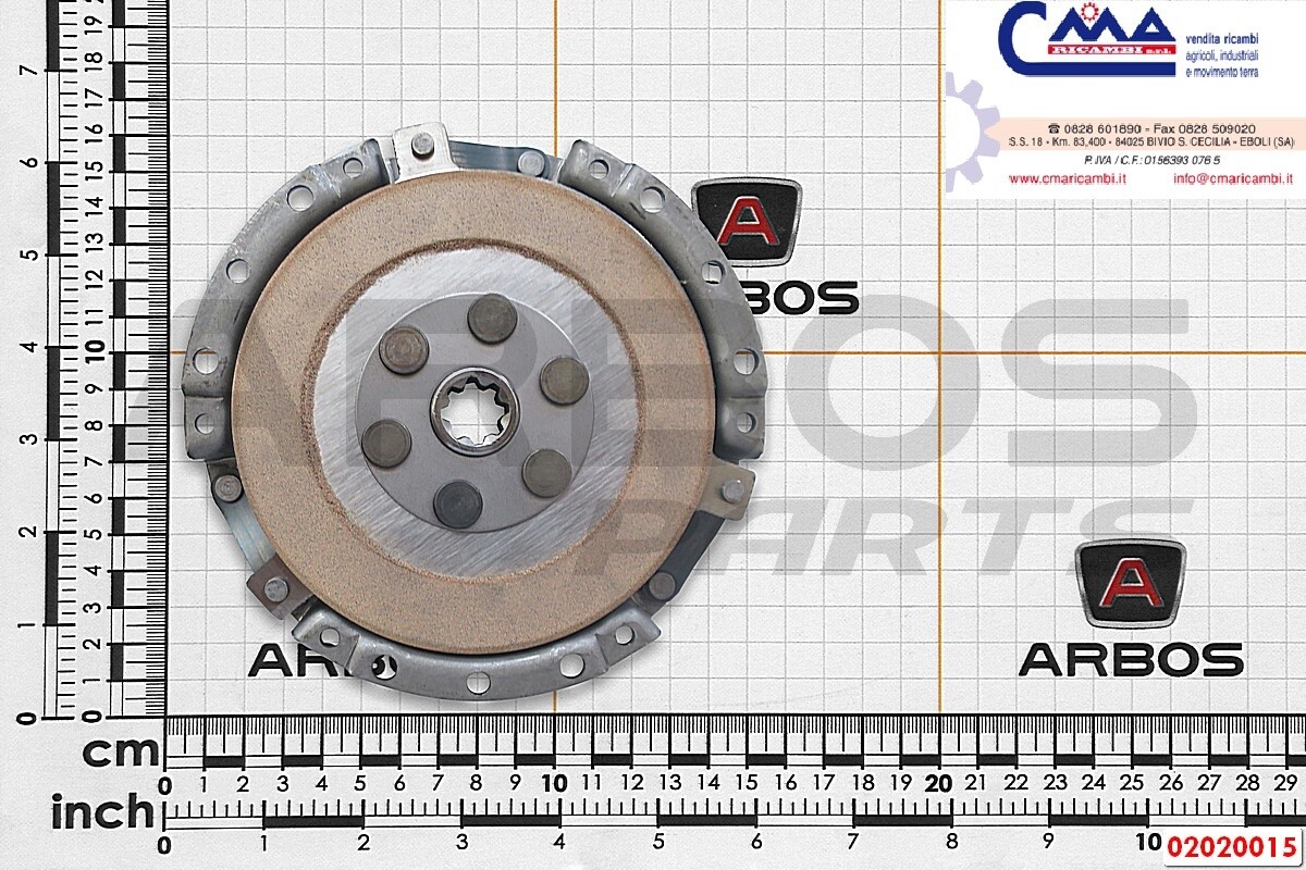 Kit frizione diametro 110 mm Goldoni