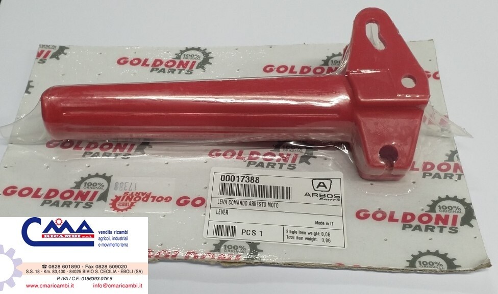 Leva sicurezza MOTORSTOP Goldoni