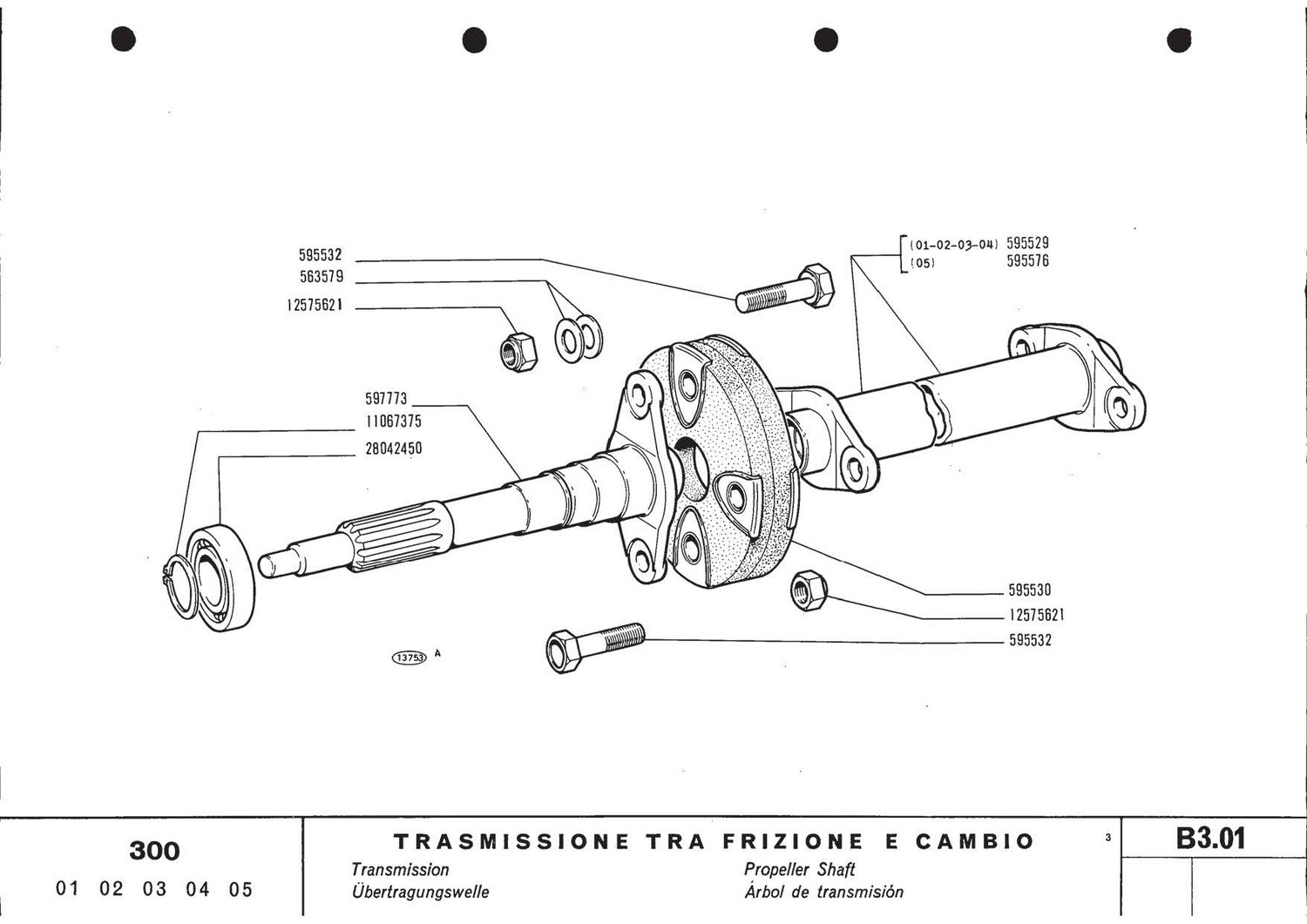 Giunto flex per Fiat 300- 250