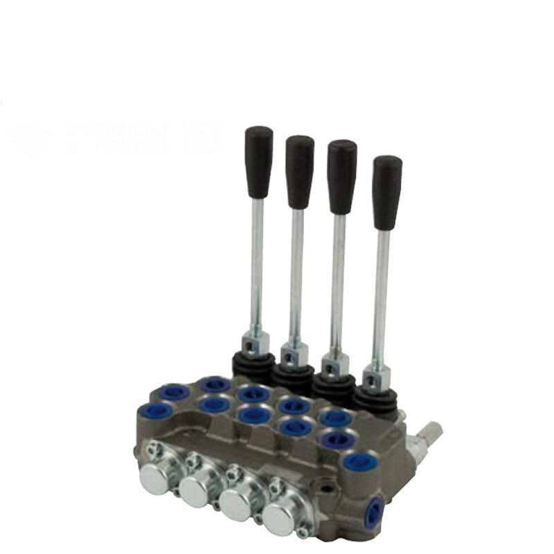 Distributore doppio effetto a quattro leve da 3/8&quot;