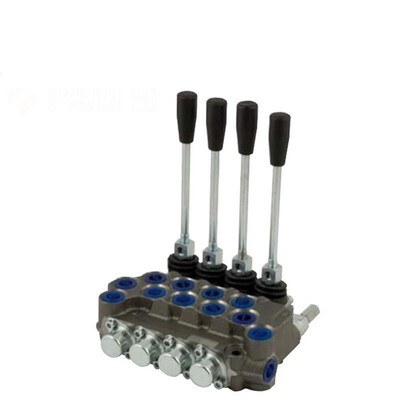 Distributore doppio effetto a quattro leve da 3/8&quot;