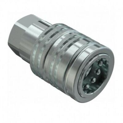 Innesto rapido femmina 1/2&quot; push pull