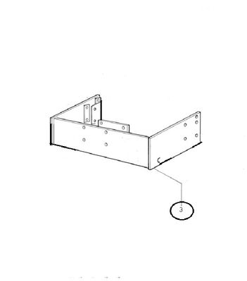 Supporto zavorre per trattori SAME e LAMBORGHINI