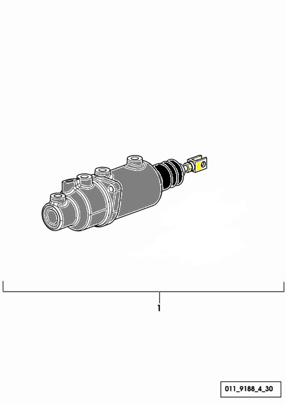 Pompa frizione di Sterzo per cingolati Same Lamborghini