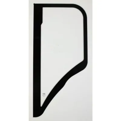 VETRO LATERALE SX PER ESCAVATORE CATERPILLAR 302.5 - 301.5 - 304.5 SECONDA SERIE