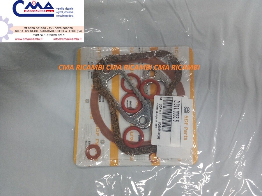 Kit - serie guarnizioni smeriglio - Lamborghini - 0.311.0058.6