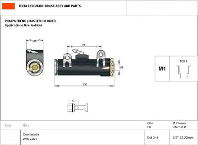 Pompa - frizione di sterzo - Goldoni - ITMA - Carraro - 00661164