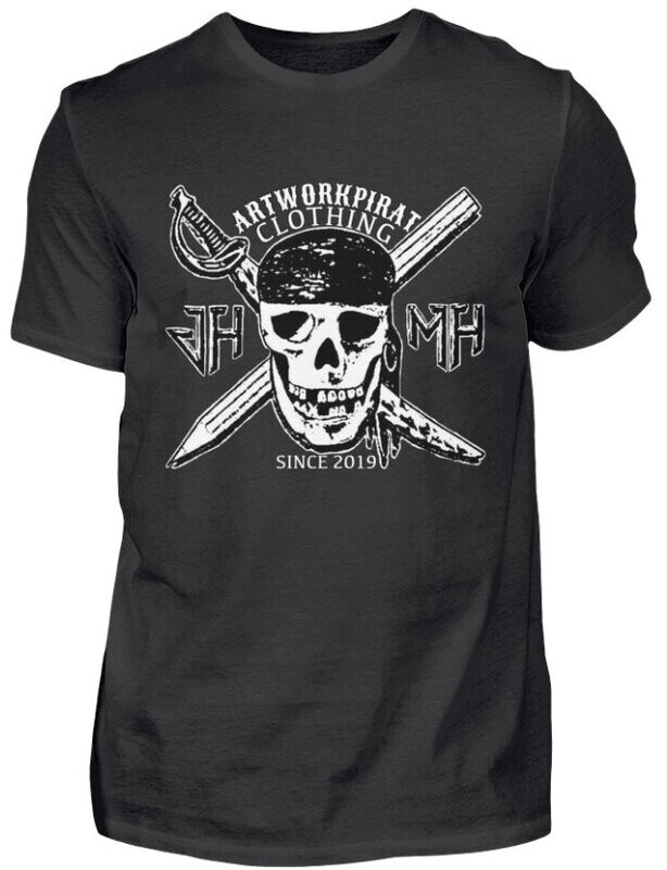 T-Shirt Schwarz -Artworkpirat Clothing Skull- (Frauen) T-Shirt Schwarz -Artworkpirat Clothing Skull- (Frauen)
