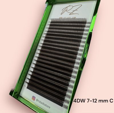 Brown lashes