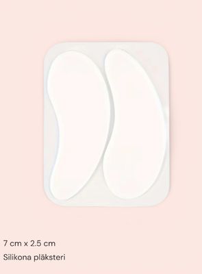 White silicone patches
