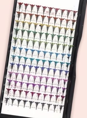 Spike glitter lashes