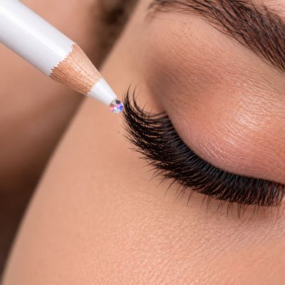 Rhinestone pick-up pencil