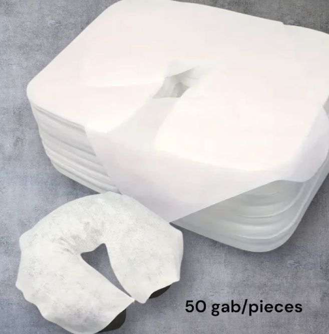 Disposable neck pillow covers 50 pieces