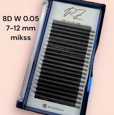 8D W eyelash 7-12 mix