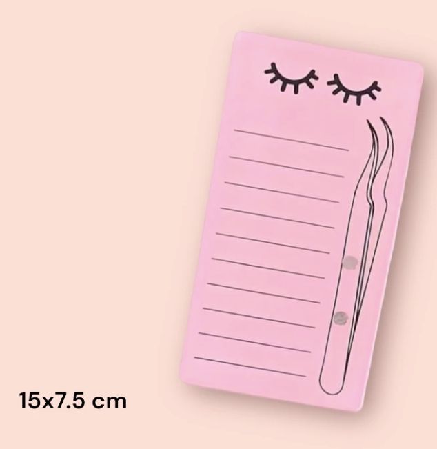 Acrylic eyelash holder