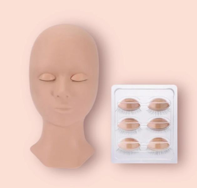 Training head + 4 removable eye pairs