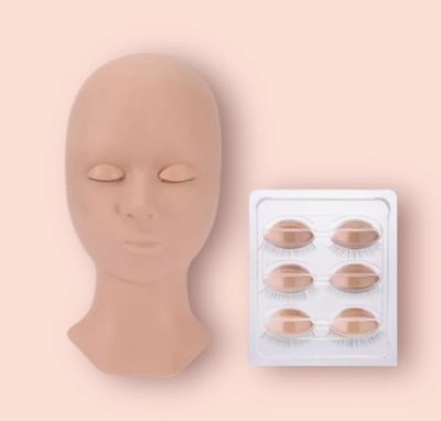 Training head + 4 removable eye pairs