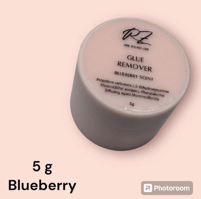 RZ Lash Blueberry eyelash removal jelly 5 and 15 g