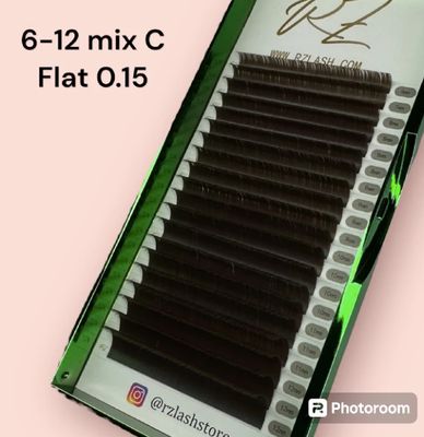 Brown RZ Lash volume and classic lashes