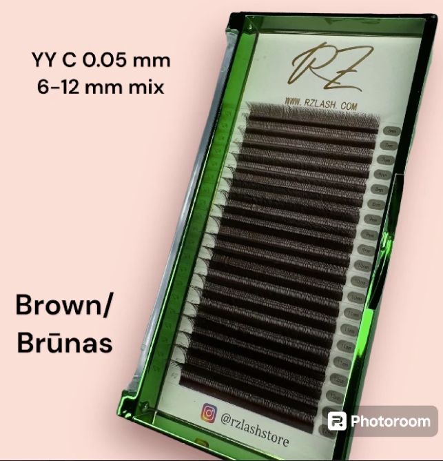 RZ Lash YY mix: brown